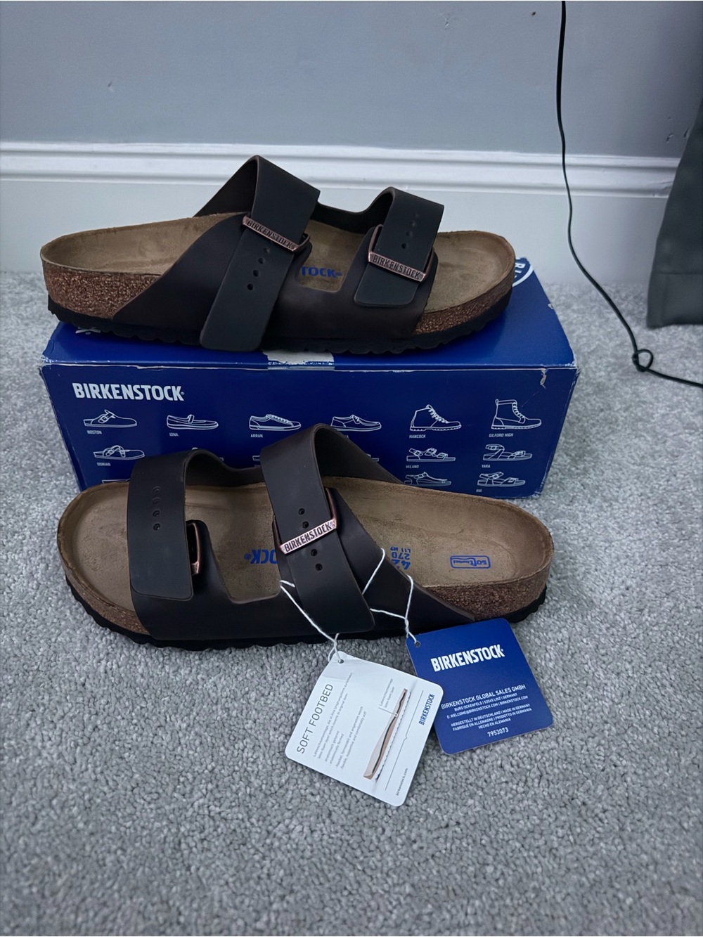 Birkenstock Arizona habana Soft Footbed Sandals - wTW